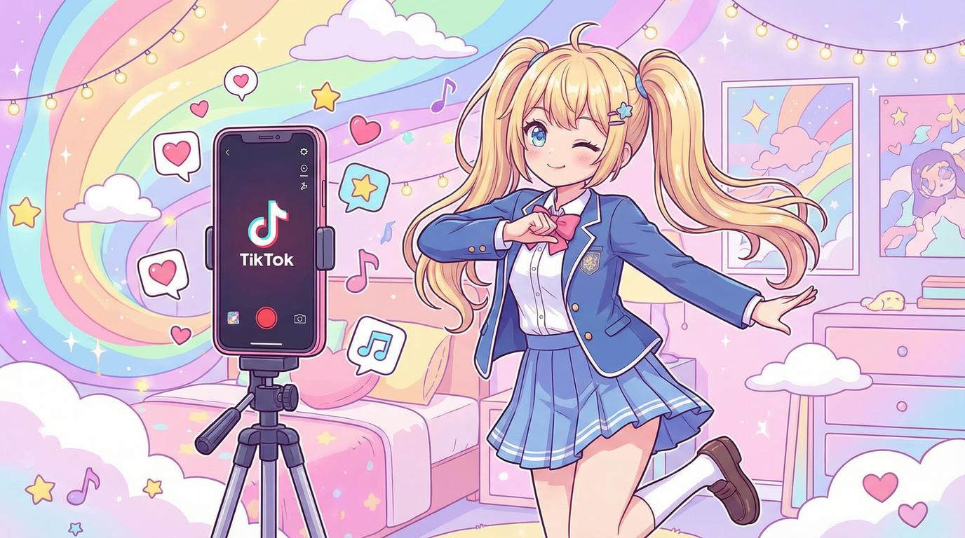 海角网二次元少女日常vlog视频