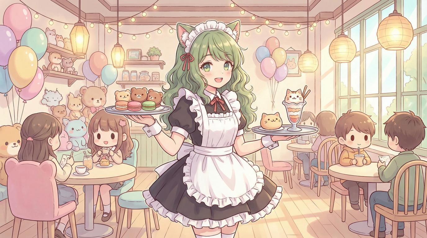 海角网猫咖女仆cosplay视频